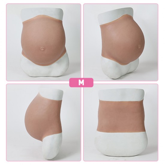 upgraded Fake Pregnant Belly-Belly Rim Width Increased Stronger Wrapping 