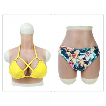 Yellow strappy micro triangle hawaiian bikini