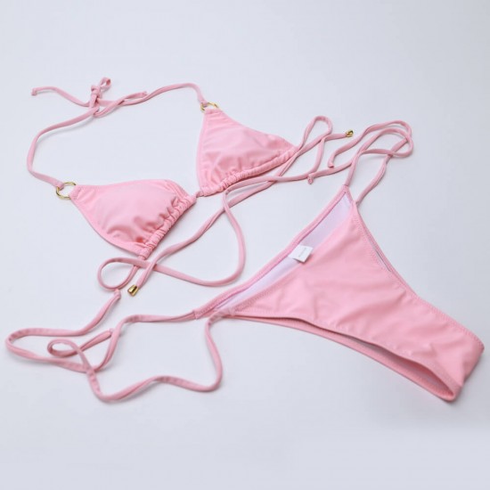 High elastic Bikini - Pink