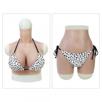 High elastic Bikini - black spots