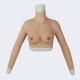 C cup breast with arms