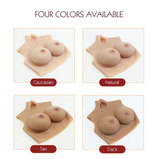 Silicone  C cup breast in small size