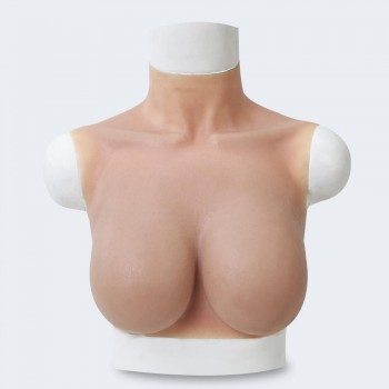 E cup honeycomb silicone breast for woman