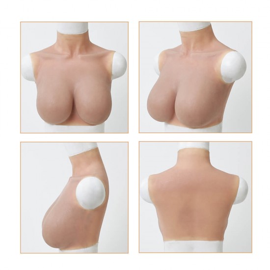 E cup honeycomb silicone breast for woman