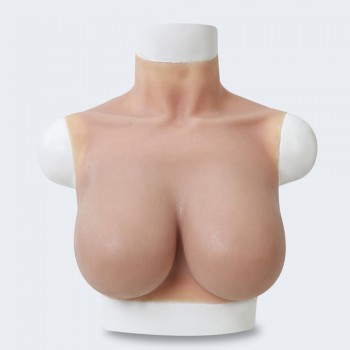 F cup honeycomb silicone breast for woman