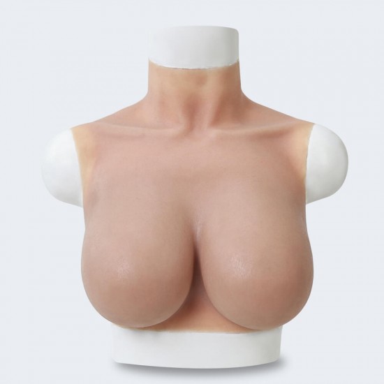 F cup honeycomb silicone breast for woman