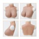 F cup honeycomb silicone breast for woman