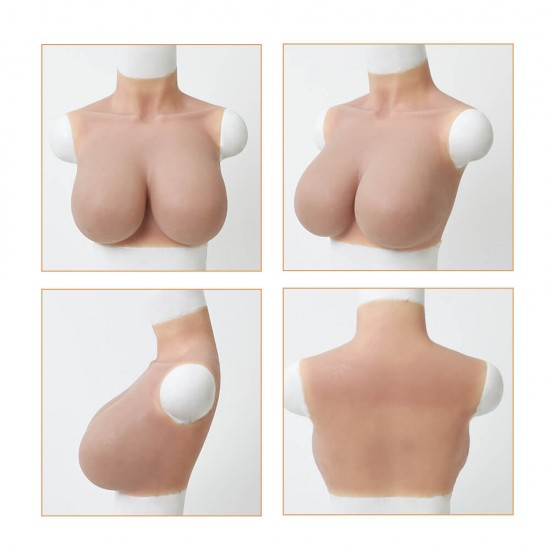 G cup honeycomb silicone breast for woman