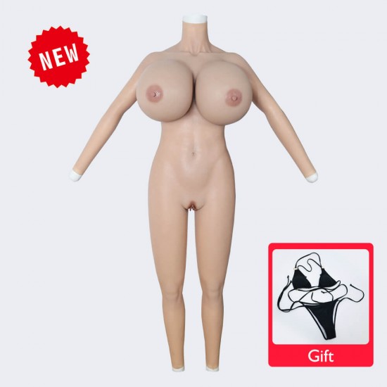 Pre-order S cup bodysuit with arms and anal hole
