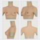Short sleeve silicone breast B cup