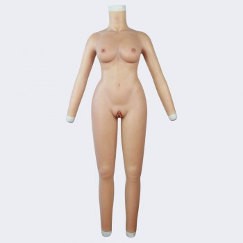 body suit with arms-C cup