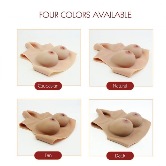 silicone breast C cup - normal size