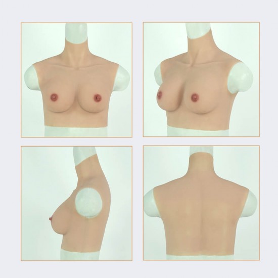Silicone C cup breast - large size