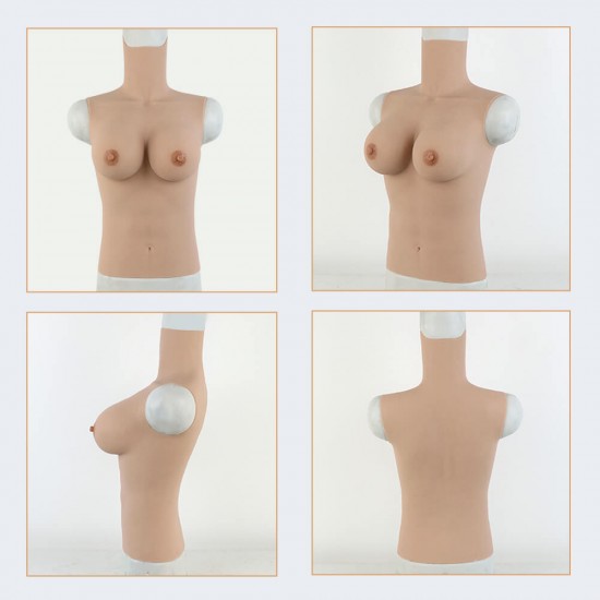 C cup long silicone breast