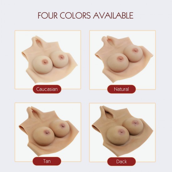 silicone breast C Cup - cool version