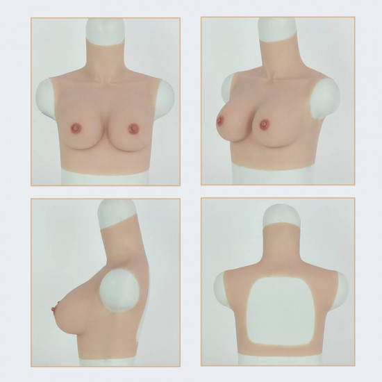 silicone breast C Cup - cool version