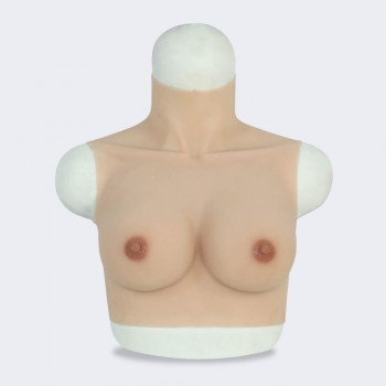 silicone breast C Cup - small cool version