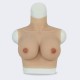 silicone breast F Cup - small cool version