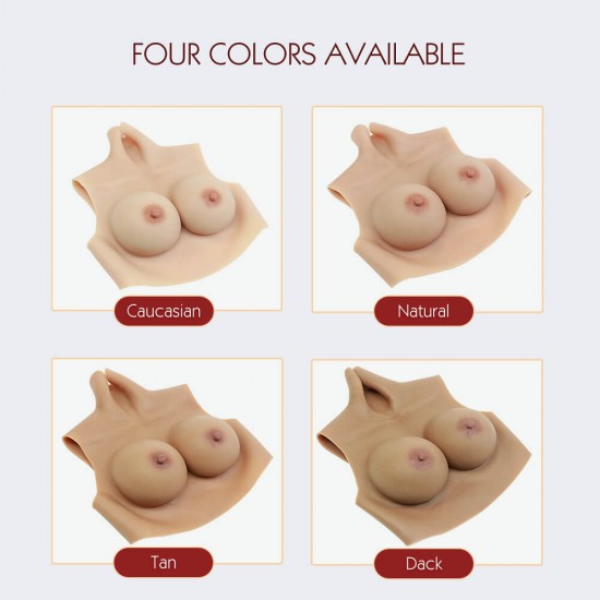 silicone breast F Cup - small cool version