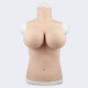 G cup silicone breast with removable nipples