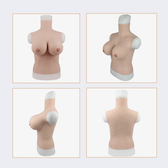 silicone breasts G cup-long