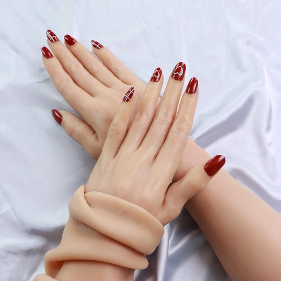 Realistic Silicone Female Gloves