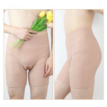 silicone penetrable fake vagina pant