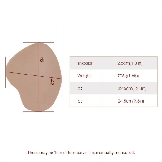 Silicone Hip Pads-small size