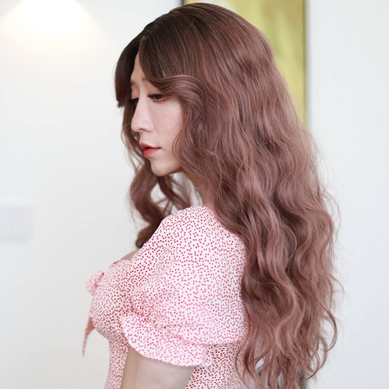 Curly long wig-JF005 