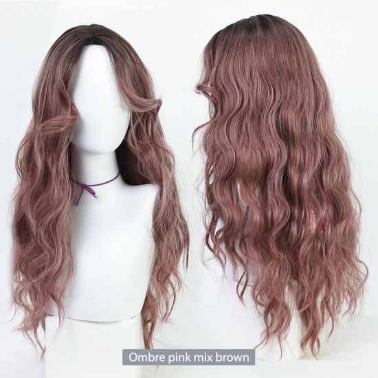 Curly long wig-JF005 