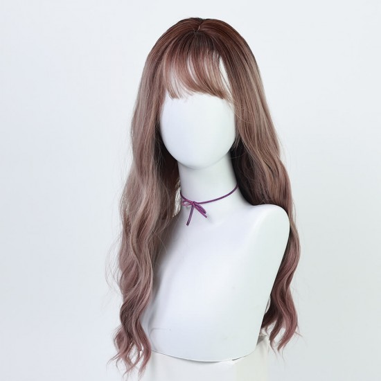 Curly long wig- JF006